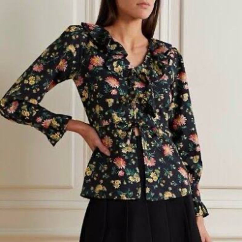 Batsheva x Laura Ashley Blouse